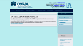 What Osrja.org.ar website looked like in 2021 (3 years ago)