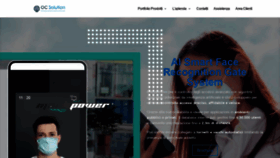 What Ocsolution.it website looked like in 2021 (5 years ago)