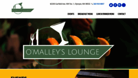 What Omalleyslounge.com website looked like in 2021 (5 years ago)