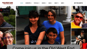 What Oldwestendva.com website looked like in 2021 (3 years ago)