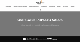 What Ospedaleprivatosalus.it website looked like in 2021 (3 years ago)