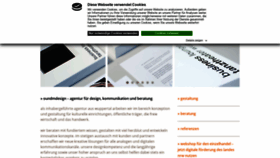What Oundmdesign.de website looked like in 2021 (3 years ago)