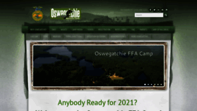 What Oswegatchiecamp.com website looked like in 2021 (3 years ago)
