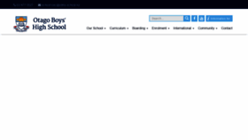 What Obhs.school.nz website looked like in 2021 (3 years ago)