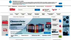 What Officedepot.fr website looked like in 2021 (3 years ago)
