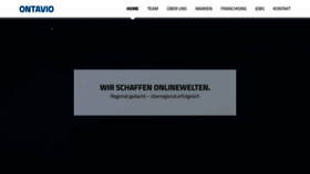 What Ontavio.de website looked like in 2021 (3 years ago)