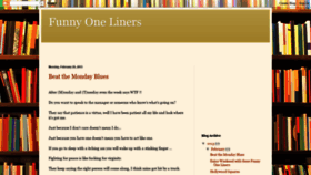 What Onelinefunny.blogspot.co.uk website looked like in 2021 (3 years ago)