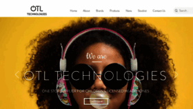 What Otltechnologies.com website looked like in 2021 (3 years ago)