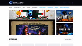 What Offgamers.com website looked like in 2021 (3 years ago)
