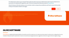 What Olivesoftware.com website looked like in 2021 (3 years ago)