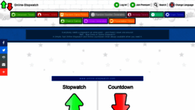 What Online-stopwatch.com website looked like in 2021 (3 years ago)