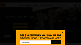 What Otterbox.com website looked like in 2021 (3 years ago)