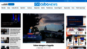 What Oncubanews.com website looked like in 2021 (3 years ago)