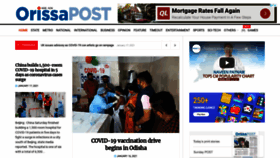 What Orissapost.com website looked like in 2021 (3 years ago)
