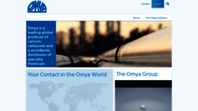 What Omya.com website looked like in 2021 (3 years ago)