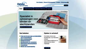 What Optelec.nl website looked like in 2021 (3 years ago)