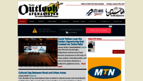 What Outlookafghanistan.net website looked like in 2021 (3 years ago)