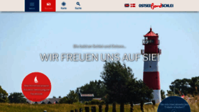 What Ostseefjordschlei.de website looked like in 2021 (3 years ago)
