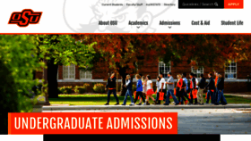 What Orange.okstate.edu website looked like in 2021 (3 years ago)