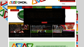 What Omon.pl website looked like in 2021 (3 years ago)