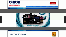 What Orionelectronics.co.uk website looked like in 2021 (3 years ago)