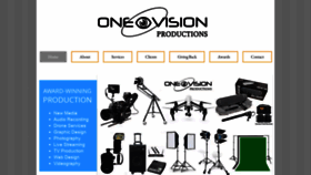 What Onevisprod.com website looked like in 2021 (3 years ago)