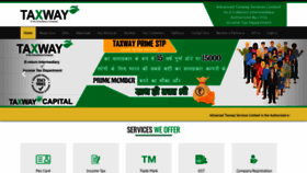 What Onlinetaxwayindia.com website looked like in 2021 (3 years ago)