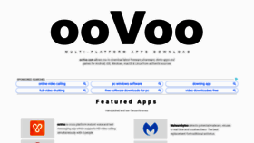 What Oovoo.com website looked like in 2021 (3 years ago)