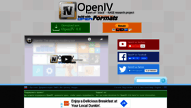 What Openiv.com website looked like in 2021 (3 years ago)