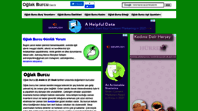 What Oglakburcu.gen.tr website looked like in 2021 (3 years ago)