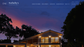 What Onesothebysrealty.com website looked like in 2021 (3 years ago)