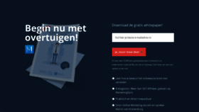 What Onlinebeinvloeden.nl website looked like in 2021 (3 years ago)