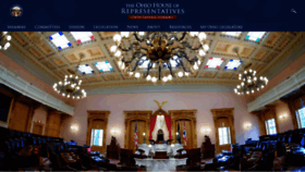 What Ohiohouse.gov website looked like in 2021 (3 years ago)