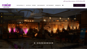 What Orchidhotel.com website looked like in 2021 (3 years ago)