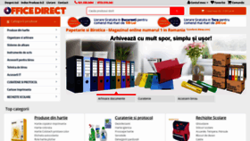 What Officedirect.ro website looked like in 2021 (3 years ago)