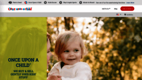 What Onceuponachild.com website looked like in 2021 (4 years ago)