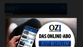 What Oz-online.de website looked like in 2021 (3 years ago)