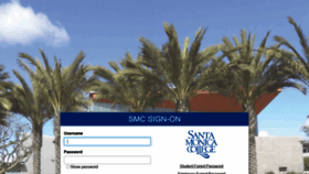 What Online.smc.edu website looked like in 2021 (3 years ago)