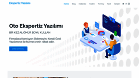 What Otoekspertizyazilim.com website looked like in 2021 (3 years ago)
