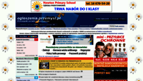 What Ogloszenia.przemysl.pl website looked like in 2021 (3 years ago)