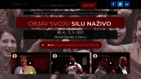 What Objavsvojusilu.sk website looked like in 2021 (3 years ago)