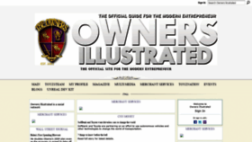 What Ownersillustrated.com website looked like in 2021 (3 years ago)