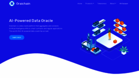 What Orai.io website looked like in 2021 (4 years ago)