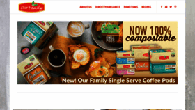 What Ourfamilyfoods.com website looked like in 2021 (3 years ago)
