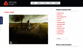 What Optickeklamy.cz website looked like in 2021 (3 years ago)