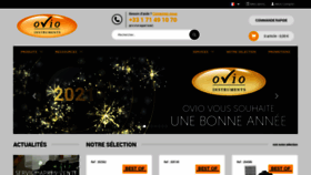 What Ovio-optics.com website looked like in 2021 (3 years ago)