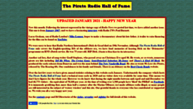 What Offshoreradio.co.uk website looked like in 2021 (3 years ago)