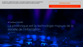 What Osram.fr website looked like in 2021 (3 years ago)