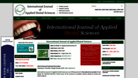 What Oraljournal.com website looked like in 2021 (3 years ago)