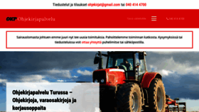 What Ohjekirja.org website looked like in 2021 (3 years ago)